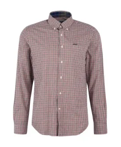 Рубашка из саржи на пуговицах Barbour, мультиколор