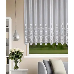 Штора Sophie с тесьмой для сборки, 1 шт., готовый занавес Homing, белый