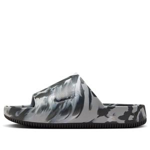 Слипоны Nike Calm Slide 'Marble Black Grey' FV5637-001, черный