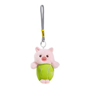 Мягкая игрушка в форме шара с мультяшным дизайном, милая кукла, подвеска, высота 13 см X3COMMUNE