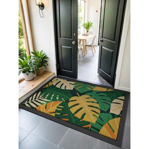 Dajiang Ковер 60х90 см для прихожей, грязеотталкивающий, износостойкий, нескользящий, с эластичным волокном Huaxu Ji Yu