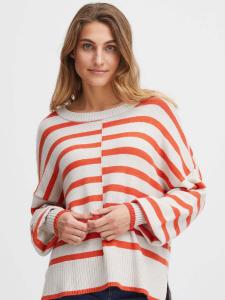 Fransa Свитер 'Bitte' в красном цвете