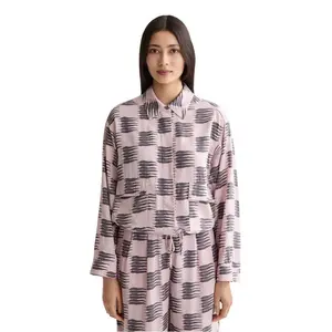 Рубашка с длинным рукавом Scotch & Soda Printed Utility, розовый