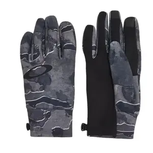 Oakley Полиэстер, эластан, полиуретан, шерстяные перчатки Unisex Black