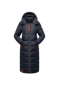 Стеганое пальто с хрустальным цветком NAVAHOO, темно-синий