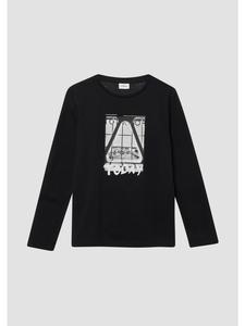 Футболка в цвете 9999_черный s.Oliver