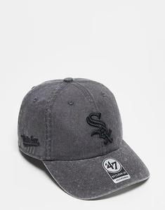 Кепка 47 Brand Boston Red Sox из выстиранного серого денима