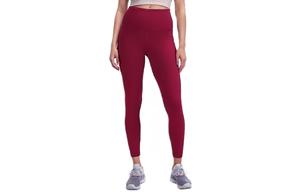 Wunder Train Cropped Performance Leggings Lululemon, красный