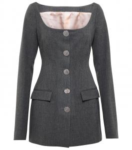 Пиджак Мари The Attico, Dark Grey