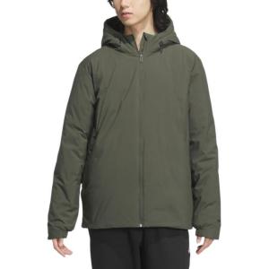 Пуховик серии Wuji для мужчин, темно-оливковый, зеленый Adidas