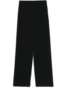 Брюки широкого кроя Patrizia Pepe, черный