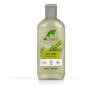 Очищающий шампунь с маслом чайного дерева, 265 мл Dr.Organic Tea Tree