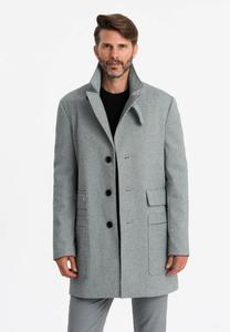 Классическое пальто Ombre, светло-серый