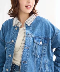 Джинсовая куртка без воротника Coen, цвет Cobalt