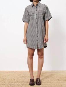 Мини-платье Dalva Chocolate в черном цвете FRNCH