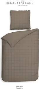 Постельное белье Diamante 155 Taupe Grey HNL Living