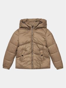 Пуховик стандартного кроя Vero Moda Girl, коричневый