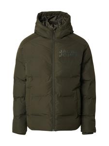 Зимняя куртка JACK & JONES JCOBOSTON, темно-зеленый