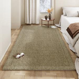 AOVOC Ковер 120х160 см из искусственной овчины для спальни/гостиной, Zhen-Edge, толстая версия