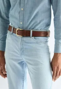 Пояс в западном стиле с вышивкой Wrangler, Dunkelbraun