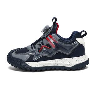 Кроссовки для детей "Дети" Bobdog, цвет K132 Dark Blue [Leather Surface Waterproof]