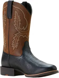 Мужские вестерн-ботинки ARIAT Heritage Roper, черный/красный
