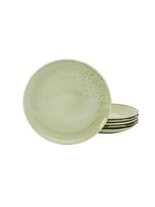 Тарелка обеденная Nature Collection 27 см зеленого цвета CreaTable