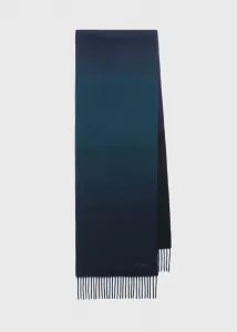 Кашемировый шарф с градиентным переходом цвета