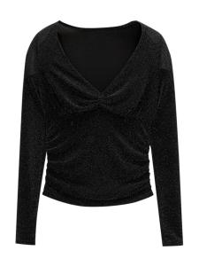 Лонгслив Pull&Bear Pull&Bear , Black
