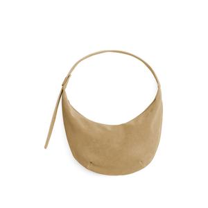 Сумка Arket в форме полумесяца, коричневый