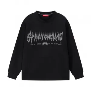 SPRAYGROUND Свитшот Unisex Black Crew Neck Moderate