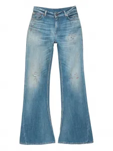 Расклешенные брюки Acne Studios, синий