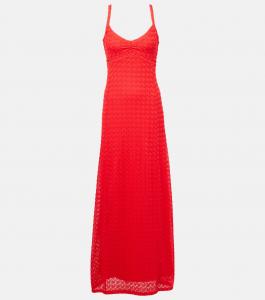 Вязаное макси-платье Ciara Melissa Odabash, красный