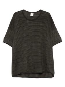 Футболка в полоску Jan Jan Van Essche, коричневый