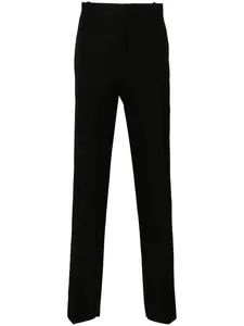 Узкие брюки строгого кроя Alexander McQueen, черный
