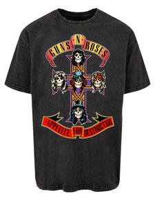 Рубашка F4NT4STIC GunsnRoses Appetite For Destruction, черный