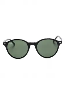 Солнцезащитные очки в овальной оправе Ray-Ban, черный
