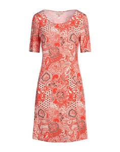 Мини-платье Camicettasnob, томатно-красный