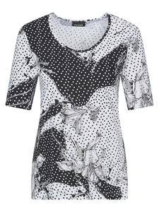 Рубашка Goldner, черный/белый