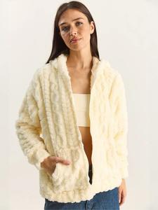 Bianco Lucci Кардиган из шерсти белый