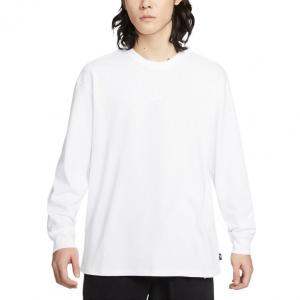 Nike Мужские белые футболки с круглым вырезом средней высоты