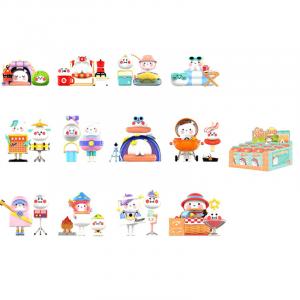 Bobo&coco Let's Go Camping коллекция мистические боксы одиночный мистический бокс/полный бокс 12 шт POP MART