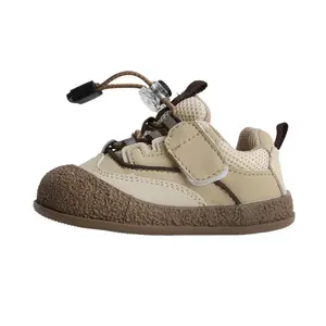 Нескользящие, износостойкие, дышащие, противоударные, низкие детские туфли для младенцев и малышей MAIBUXIONG, хаки