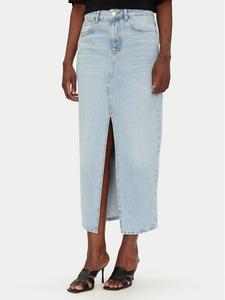 Джинсовая юбка обычного кроя UA5188 D4854 78840 Liu Jo, синий