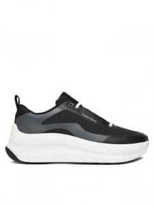 Кроссовки Calvin Klein Chunky Runner Laceup Mix Aop YW0YW02077, черный