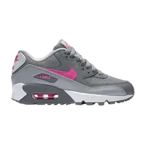 Кроссовки Nike Air Max 90 Mesh GS, серый