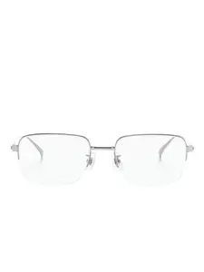 Очки в прямоугольной оправе Dunhill, серый