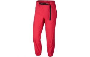 Трикотажные спортивные штаны женские красные Nike