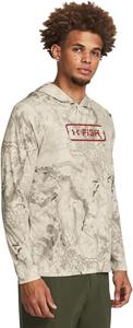Толстовка Under Armour Men's Iso-chill Shore Break Camo, (289) Khaki Base/Khaki Base/Sedona Red