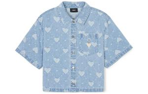 Футболка SS24 женская светло-голубая MLB